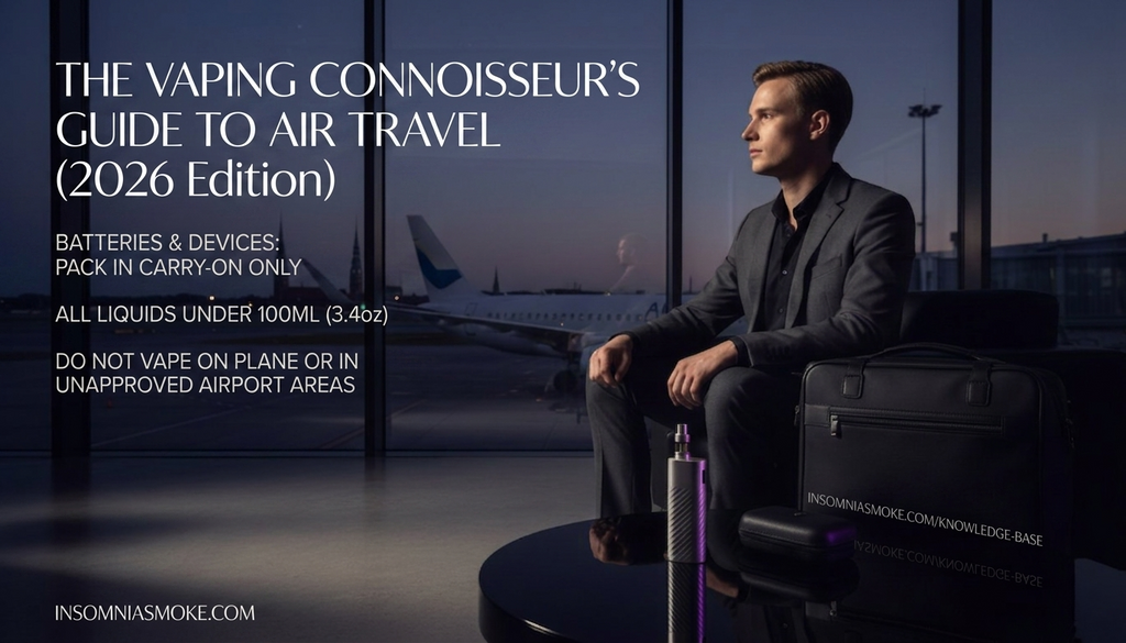 Can You Bring Vapes on a Plane? The Connoisseur’s Guide to Air Travel in 2026