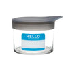 420 Science Wide Mouth Glass Jar Hello Write & Erase - Insomnia Smoke