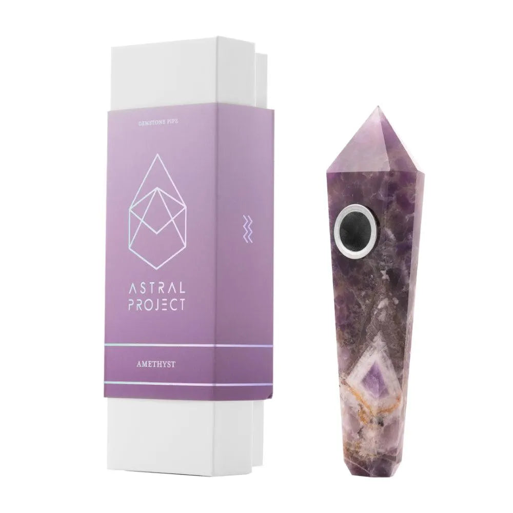 Astral Project Gemstone Pipe - Insomnia Smoke