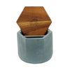 BRNT Designs Malua Concrete Storage Jar Large Boreal (Limited Edition) - Insomnia Smoke