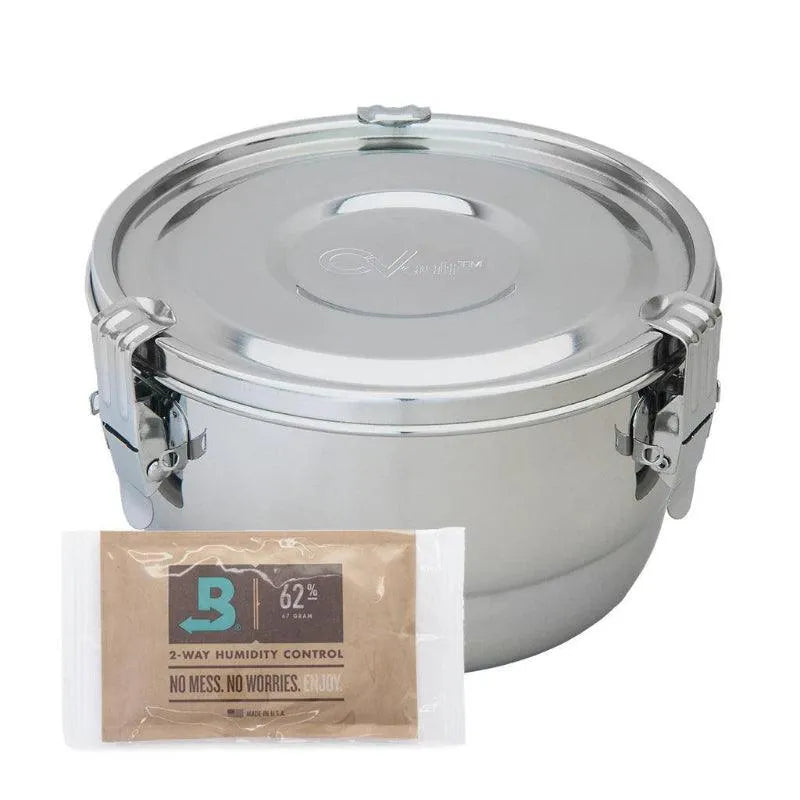 CVault 2 litre Humidity Controlled Storage Container - Insomnia Smoke