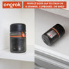 Ongrok Child Resistant Glass Storage Jar 180ml - 3 Pack - Insomnia Smoke