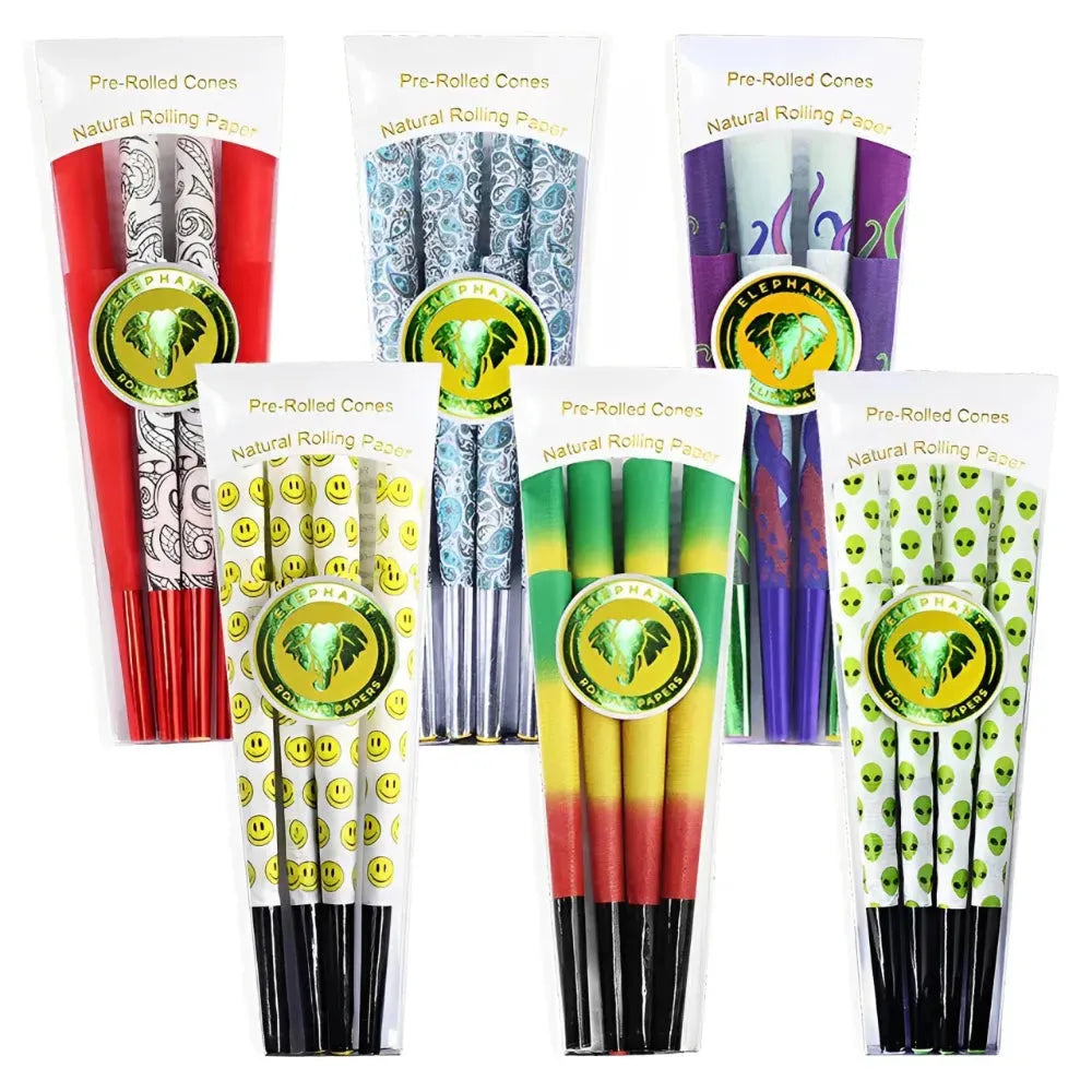 Elephant Brands Rolling Papers Pre-Rolled Cones 8pack - Insomnia Smoke