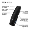 G-Pen Elite II Dry Herb Vaporizer Black - Insomnia Smoke