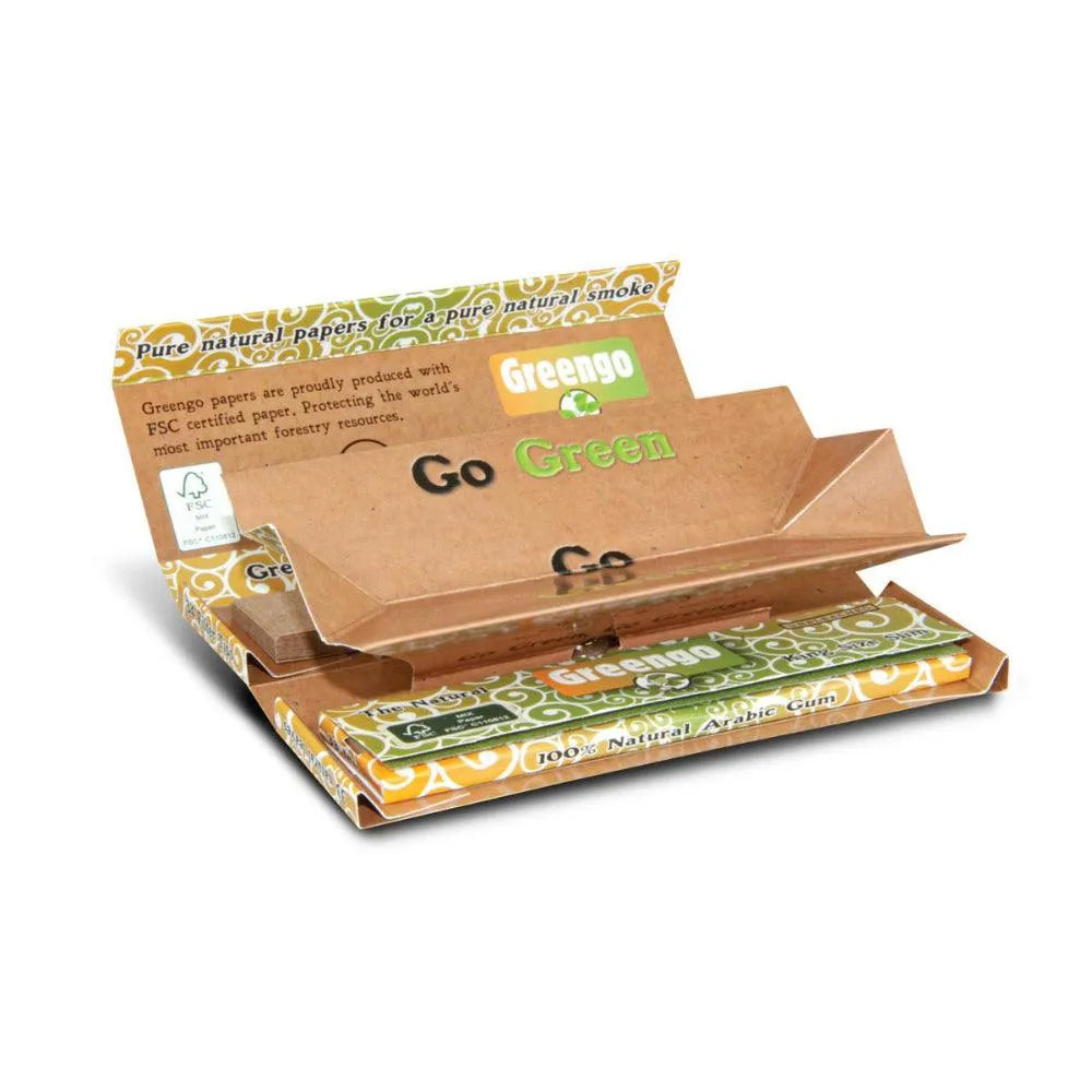 Greengo King Size Slim Ultimate Pack 3-in-1 Rolling Papers - Insomnia Smoke