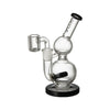 Groove Micro Round Glass Rig - Insomnia Smoke
