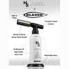 Higher Standards X Blazer Big Shot Torch V3 White Triangles - Insomnia Smoke