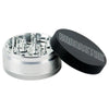 Kannastör 4-Piece Multi Chamber Jar Body Grinder 2.5" - Insomnia Smoke