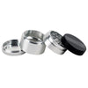 Kannastör 4-Piece Multi Chamber Solid Body Grinder 2.2" - Insomnia Smoke
