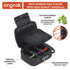 Ongrok Large Carbon-Lined Case with Combo Lock - Insomnia Smoke