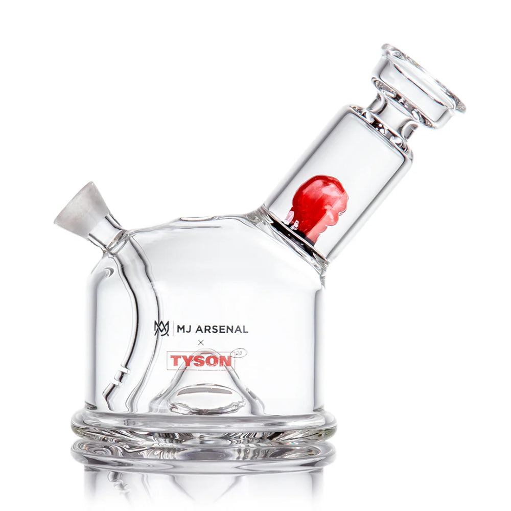 MJ Arsenal x Tyson 2.0 Punch-Out Blunt Bubbler - Insomnia Smoke