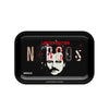 Narcos Metal Rolling Tray Black - Insomnia Smoke