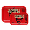 Narcos Metal Rolling Tray Red - Insomnia Smoke