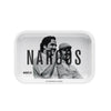 Narcos Metal Rolling Tray White - Insomnia Smoke
