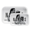 Narcos Metal Rolling Tray White - Insomnia Smoke