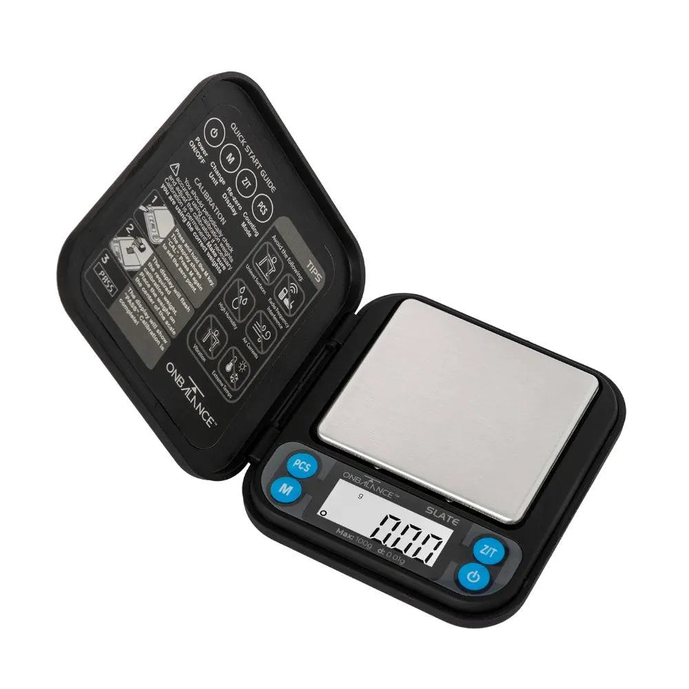 On Balance SL-100 Slate Scale (100 x 0.01g) - Insomnia Smoke