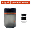 Ongrok 1000ml Child Resistant Storage Jar - Insomnia Smoke