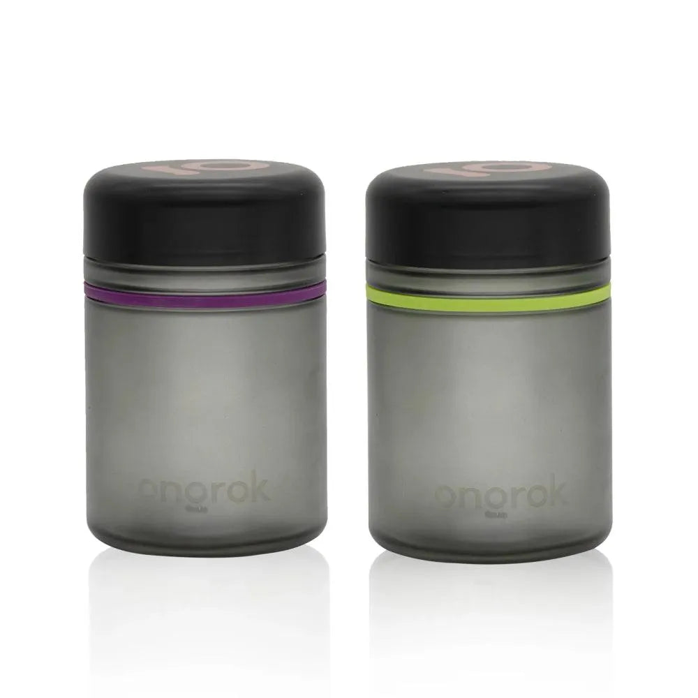 Ongrok 500ml Child Resistant Jars, 2 pack - Insomnia Smoke