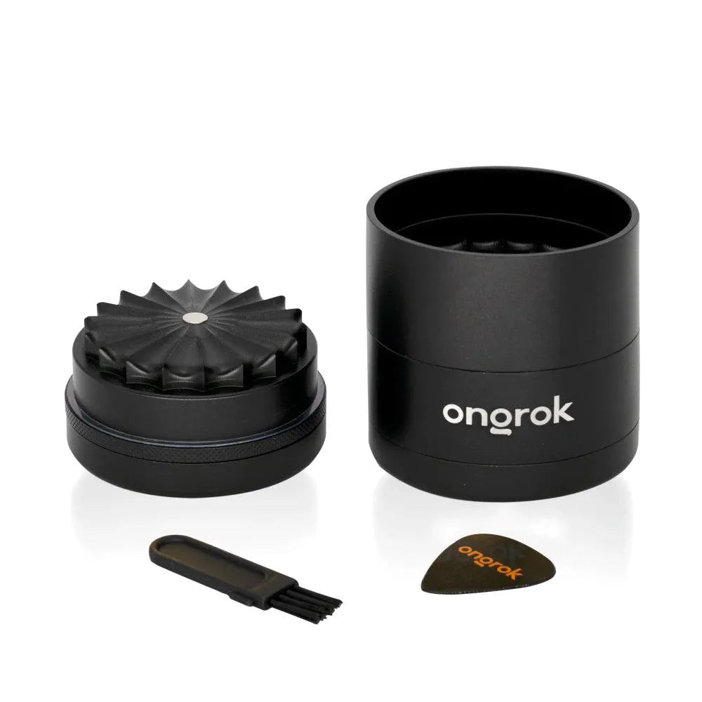 Ongrok 5 Pc Flower Tooth Storage Grinder - Insomnia Smoke