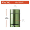 Ongrok Aluminum Metal Storage Jar - Insomnia Smoke
