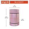 Ongrok Aluminum Metal Storage Jar - Insomnia Smoke