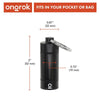 Ongrok Aluminum Small Storage Keychain - Insomnia Smoke
