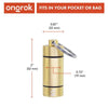 Ongrok Aluminum Small Storage Keychain - Insomnia Smoke