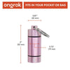 Ongrok Aluminum Small Storage Keychain - Insomnia Smoke