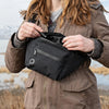Ongrok Carbon-lined Fanny Pack / Travel Pouch - Insomnia Smoke