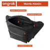 Ongrok Carbon-lined Fanny Pack / Travel Pouch - Insomnia Smoke