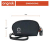 Ongrok Carbon-lined Wrist Bag - Insomnia Smoke