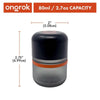 Ongrok Child Resistant Jar 80ml - 6 Pack - Insomnia Smoke