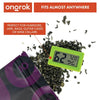 Ongrok Color-coded 6-Pack Digital Hygrometers - Insomnia Smoke