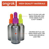Ongrok Glass Dropper Jars, 6 pack - Insomnia Smoke