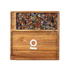 Ongrok Premium Natural Acacia Wood Tray - Insomnia Smoke