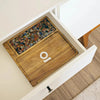 Ongrok Premium Natural Acacia Wood Tray - Insomnia Smoke