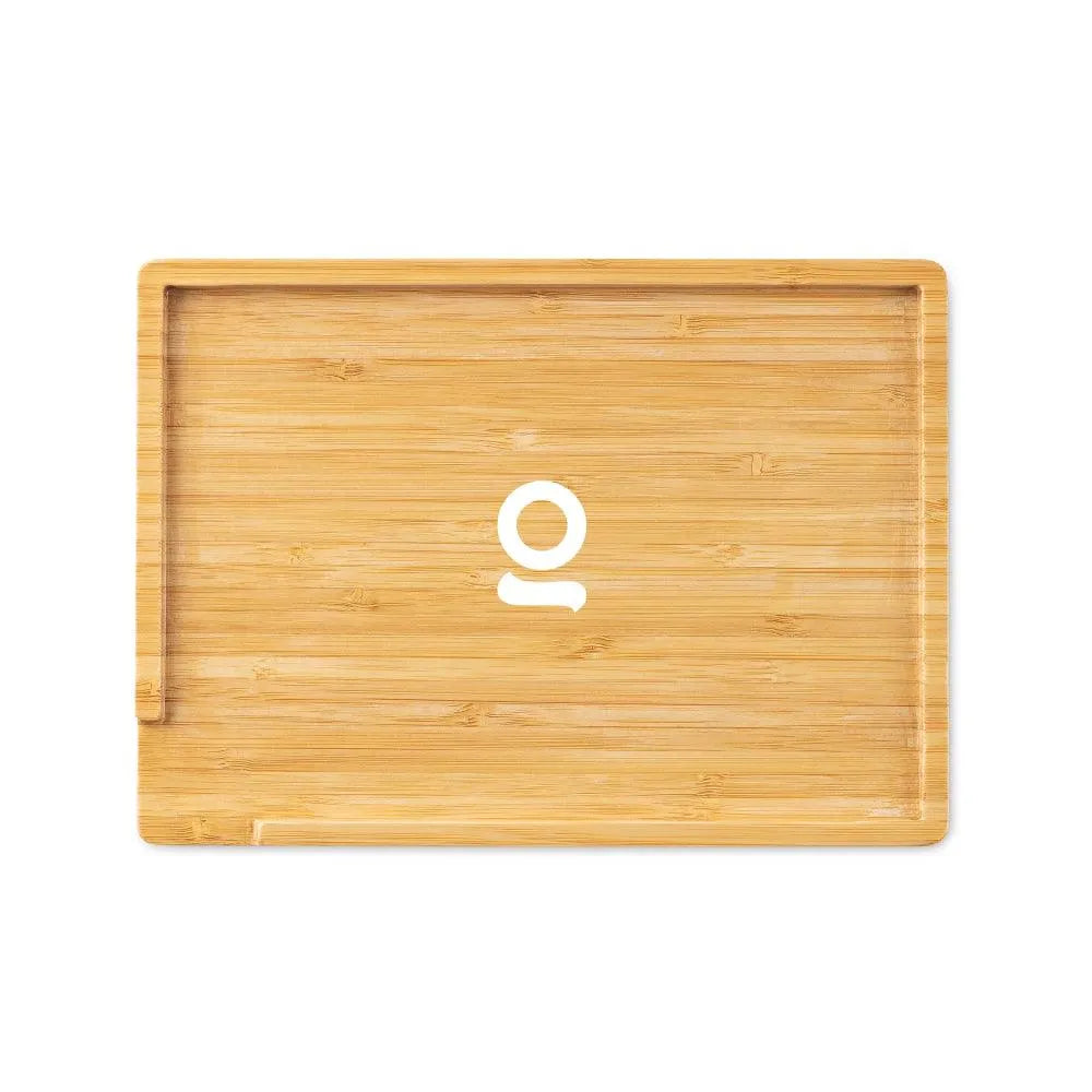 Ongrok Sustainable Small Bamboo Wood Tray - Insomnia Smoke
