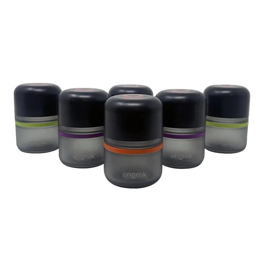 Ongrok Child Resistant Jar 80ml - 6 Pack - Insomnia Smoke