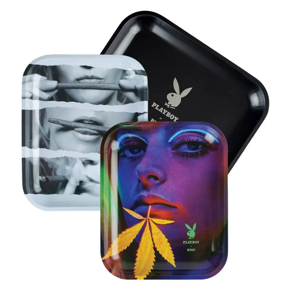 Playboy by RYOT Tin Tray Large - Insomnia Smoke