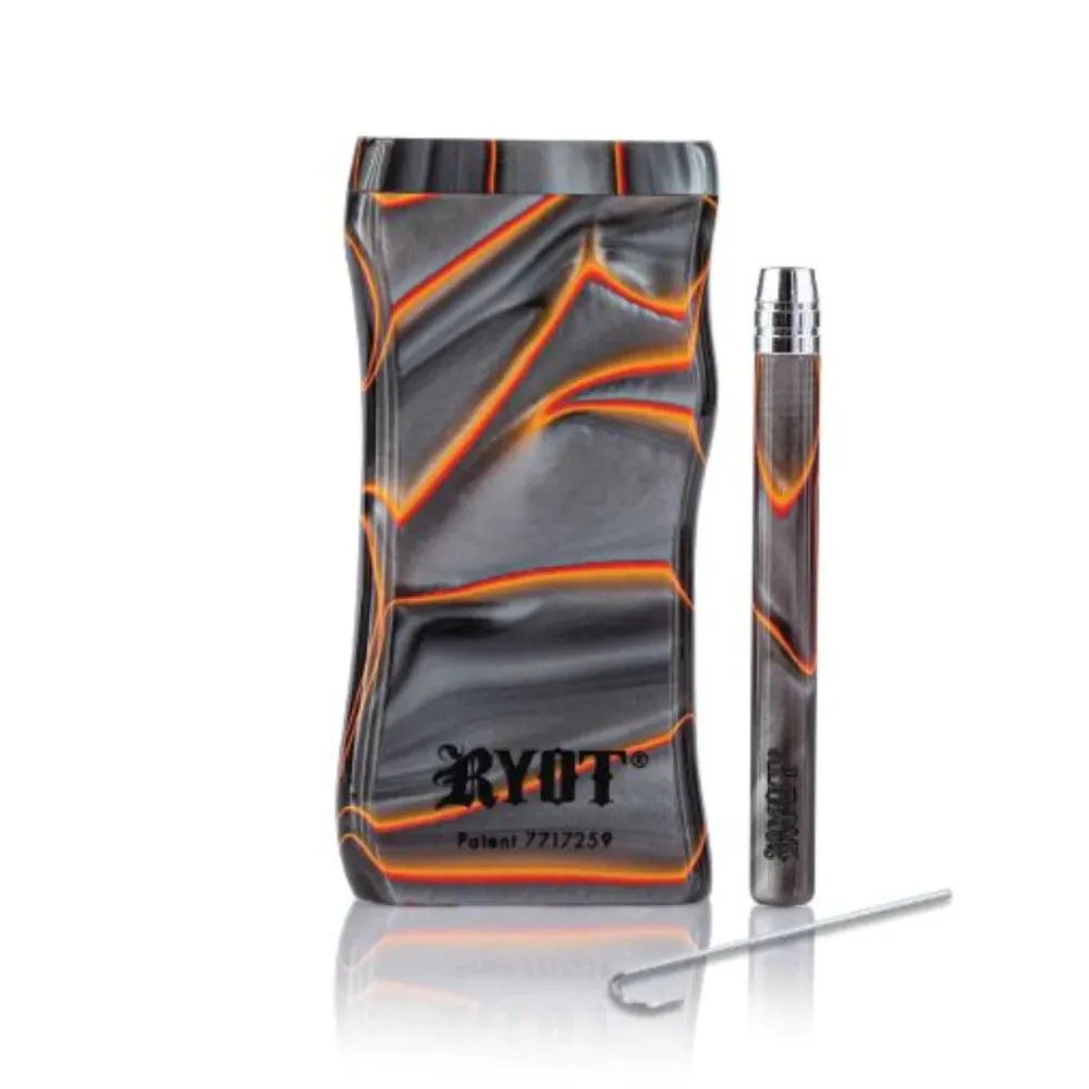 RYOT Acrylic Magnetic Dugout with Matching One Hitter - Insomnia Smoke