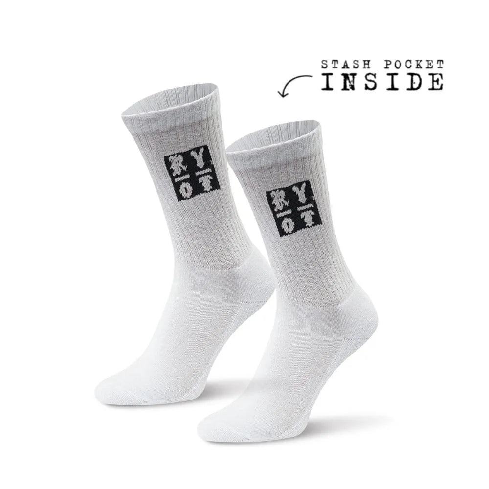 RYOT Athletic Stash Socks - Insomnia Smoke