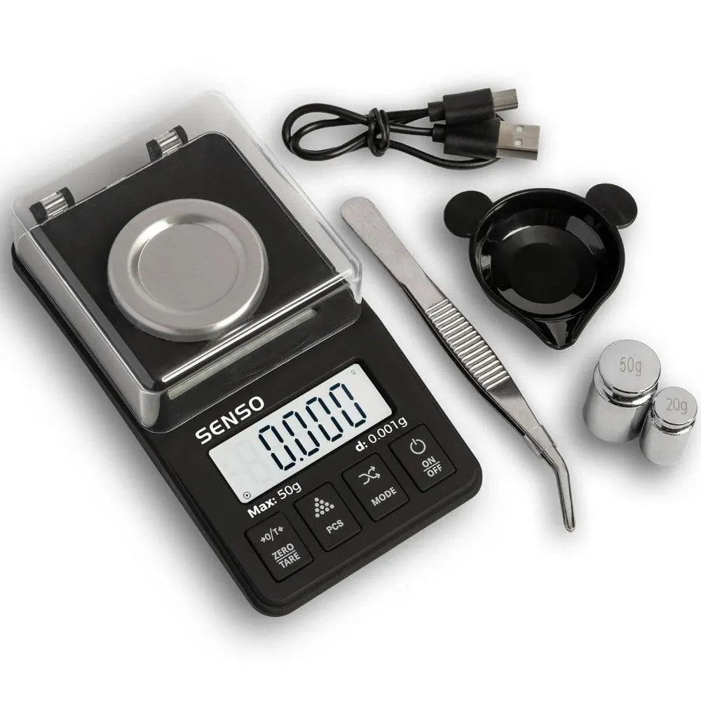 On Balance SEN-250 Senso Carat Milligram Scale (50g x 0.001g) - Insomnia Smoke