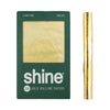 Shine 24k Gold Rolling Papers King Size 6-Sheet Pack - Insomnia Smoke