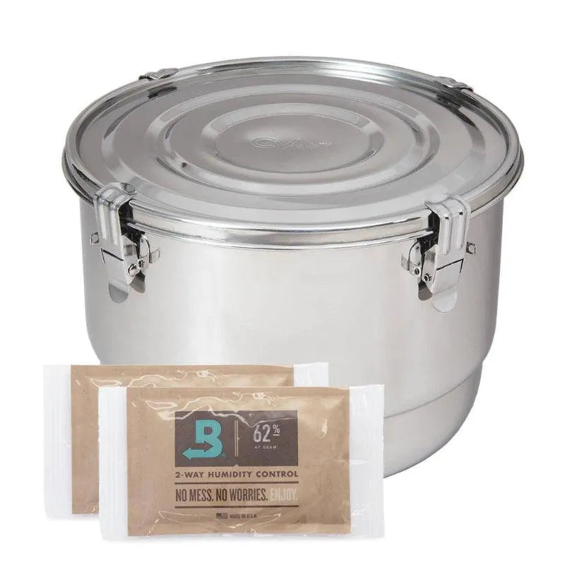 CVault 8 litre Humidity Controlled Storage Container - Insomnia Smoke