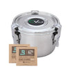 CVault Large Humidity Controlled Storage Container - Insomnia Smoke