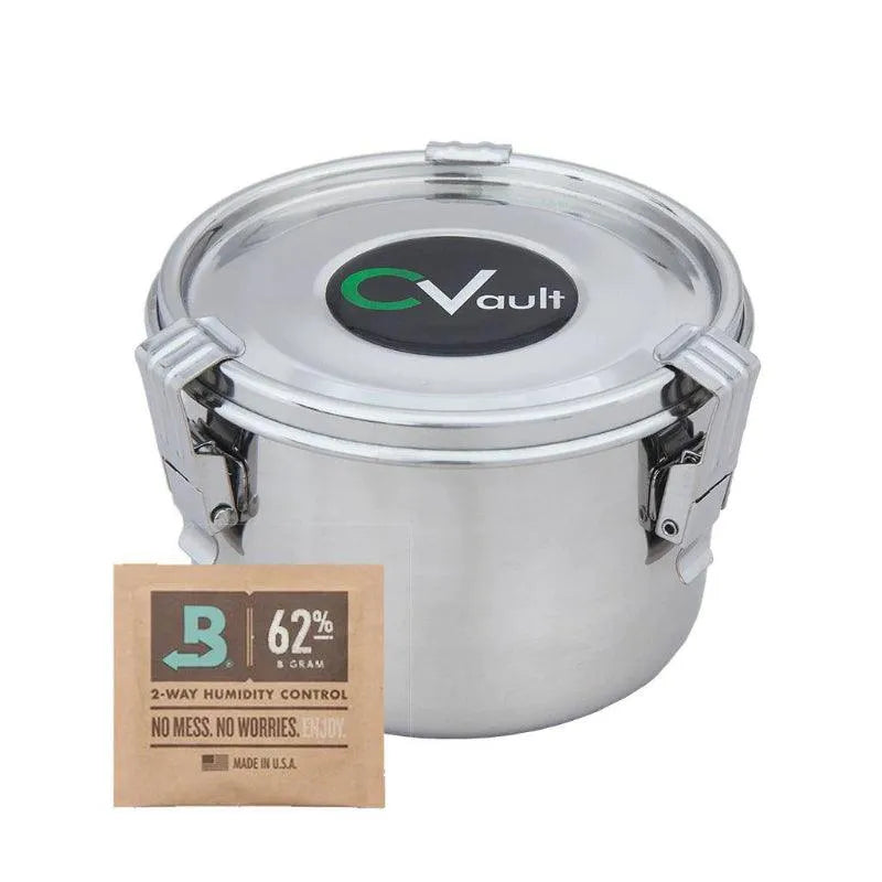 CVault Medium Humidity Controlled Storage Container - Insomnia Smoke