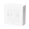 BRNT Designs Briq Concrete Ashtray with Walnut Wood Lid - Insomnia Smoke