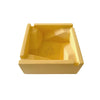 BRNT Designs Briq Concrete Ashtray with Walnut Wood Lid - Insomnia Smoke