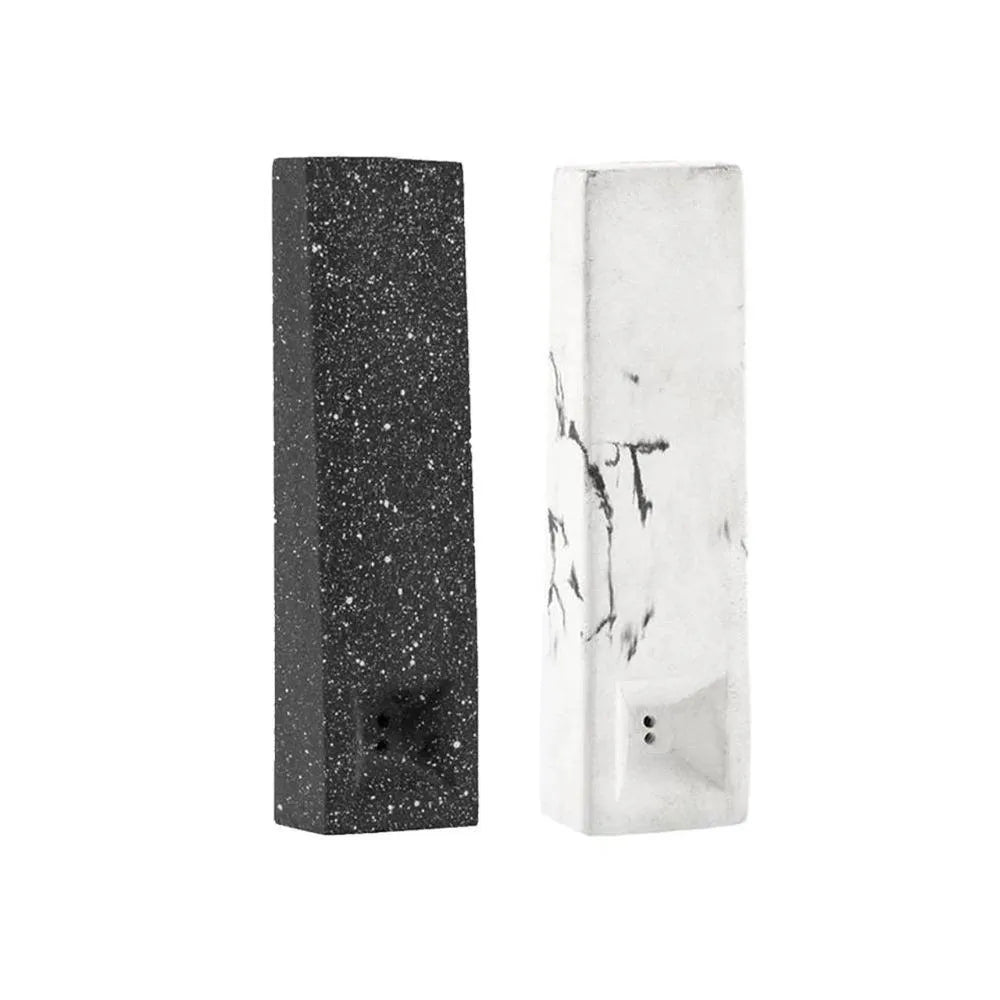BRNT Designs Faro Concrete Handheld Pipe - Insomnia Smoke