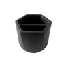 BRNT Designs Malua Concrete Storage Jar Large - Insomnia Smoke